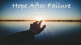 “Hope After Failure”